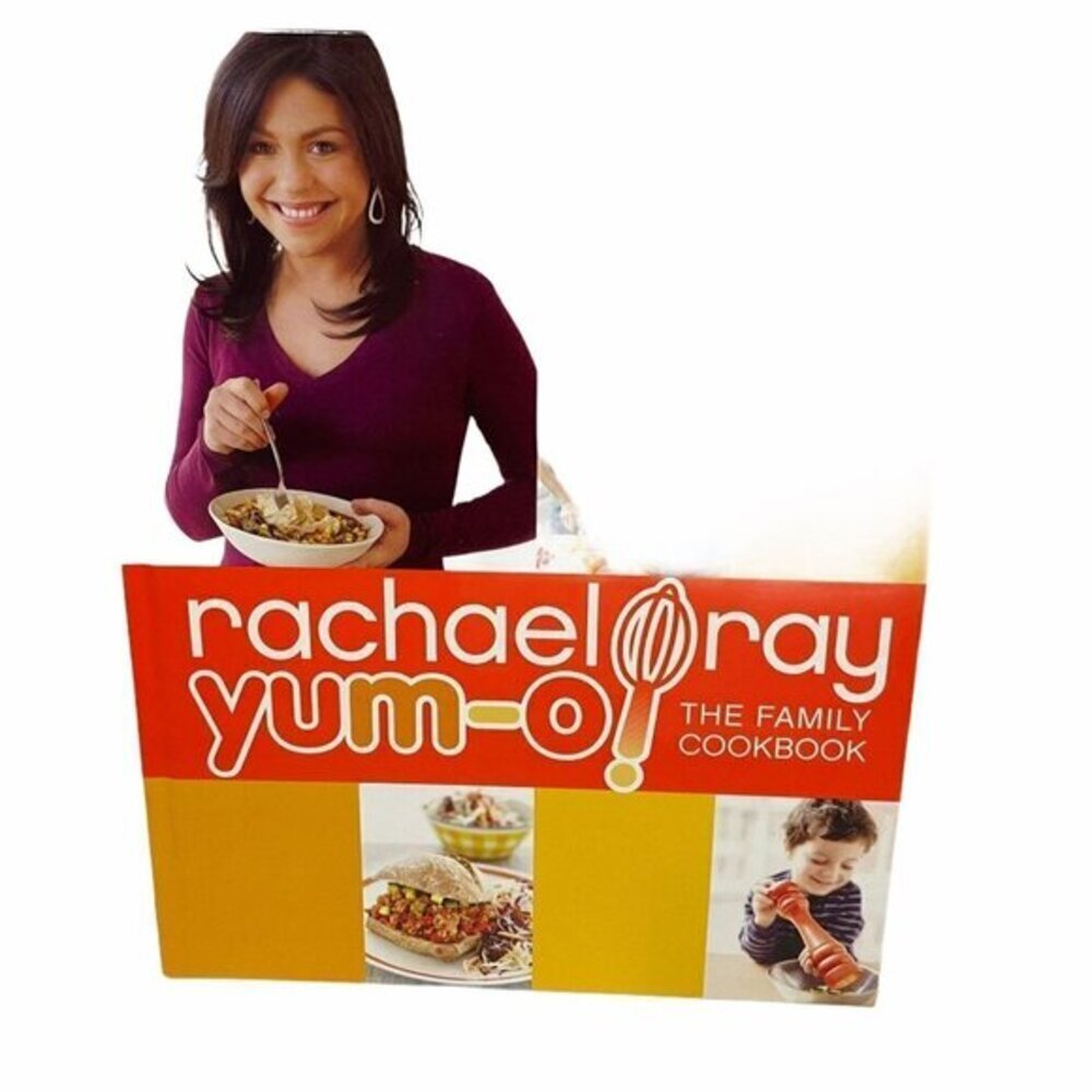 Rachael Ray Yum-o! The Family‎ Cookbook Multi Color Hardcover Recipe Book